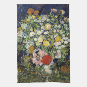 Vincent van Gogh - Blumenstrauß in einer Vase Geschirrtuch