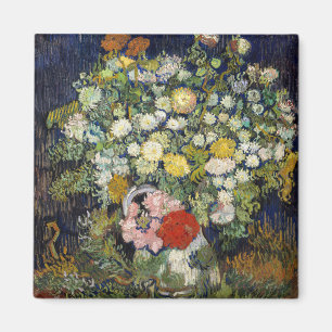 Vincent van Gogh - Blumenstrauß in einer Vase Magnet