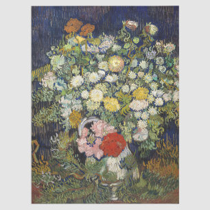 Vincent van Gogh - Blumenstrauß in einer Vase Seidenpapier