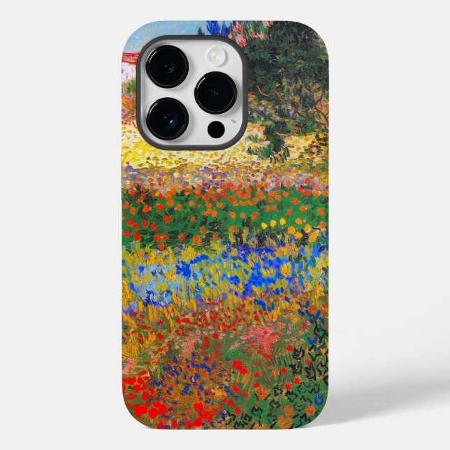Vincent Van Gogh Blütengarten Case-Mate iPhone Hülle (Rückseite)