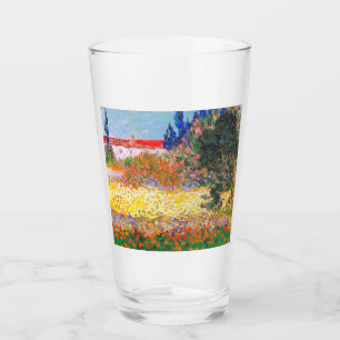 Vincent Van Gogh Blütengarten Glas
