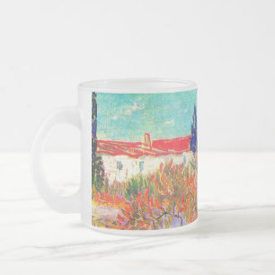 Vincent Van Gogh Blütengarten Mattglastasse
