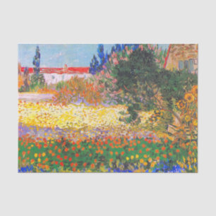 Vincent Van Gogh Blütengarten Seidenpapier