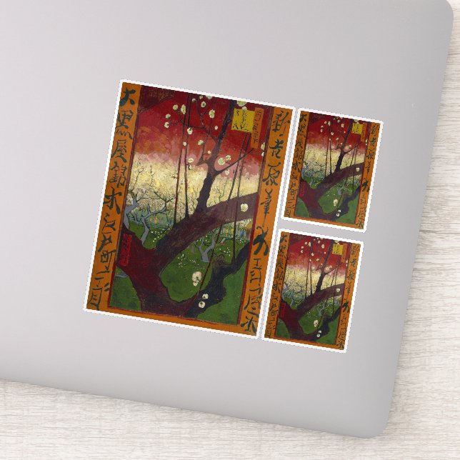 Vincent Van Gogh - Blütenpflanze Tree Aufkleber (Detail)