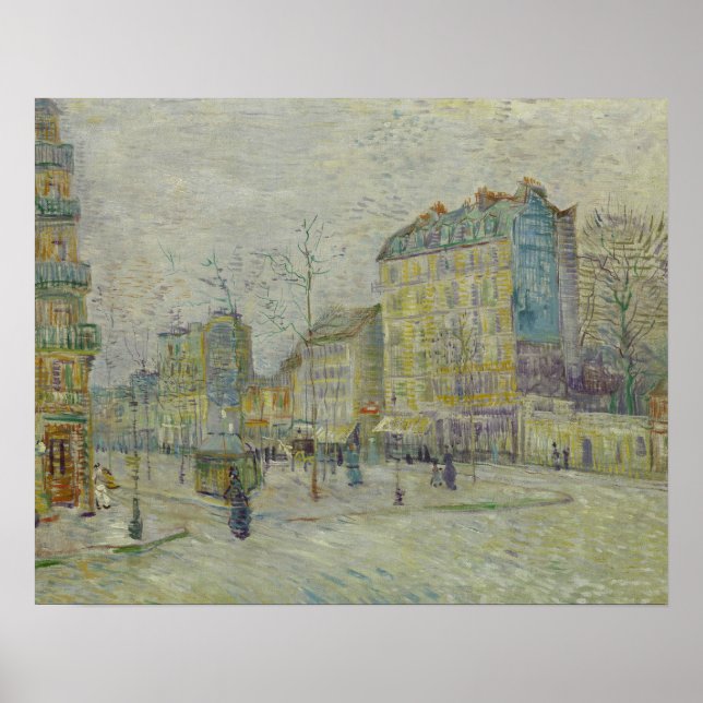 Vincent van Gogh - Boulevard de Clichy Poster (Vorne)