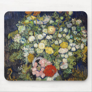 Vincent van Gogh - Bouquet der Blume in einer Vase Mousepad