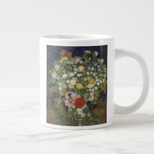 Vincent Van Gogh Bouquet von Blume in einer Vase Jumbo-Tasse