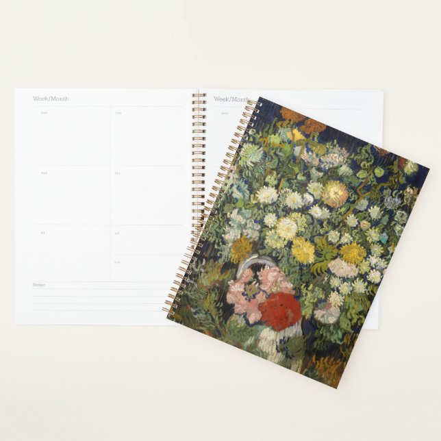 Vincent van Gogh Bouquet von Blume in einer Vase Planer (Anzeige)