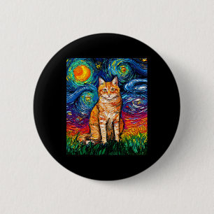 Vincent Van Gogh Button