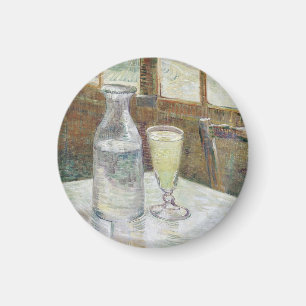 Vincent Van Gogh Café mit Absinthe Magnet