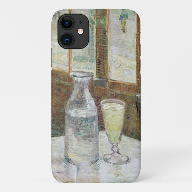 Vincent Van Gogh Cafe Table mit Absinthe Case-Mate iPhone Hülle (Rückseite)