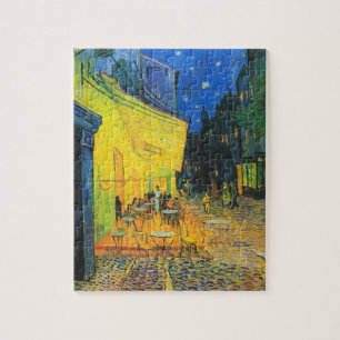 Vincent Van Gogh Café Terasse New Orleans Club Puzzle