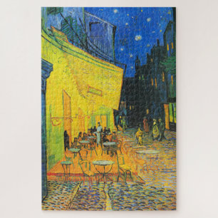 Vincent Van Gogh Café Terasse New Orleans Club Puzzle