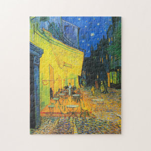 Vincent Van Gogh Café Terasse New Orleans Club Puzzle
