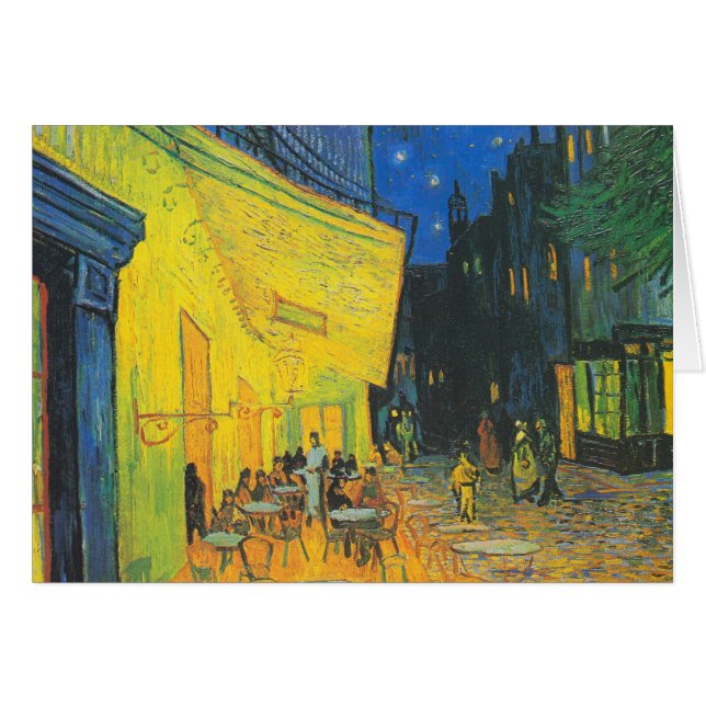 Vincent Van Gogh Café Terrasse am Abend (Vorderseite (Horizontal))