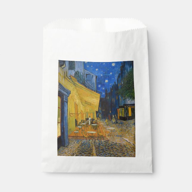 Vincent van Gogh - Café Terrasse am Abend Geschenktütchen (Vorderseite)