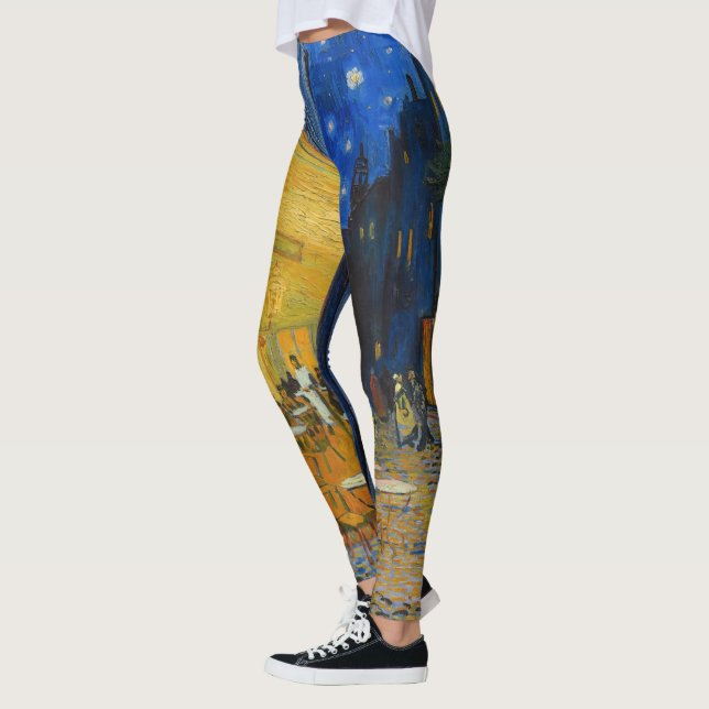 Vincent van Gogh - Café Terrasse am Abend Leggings (Links)