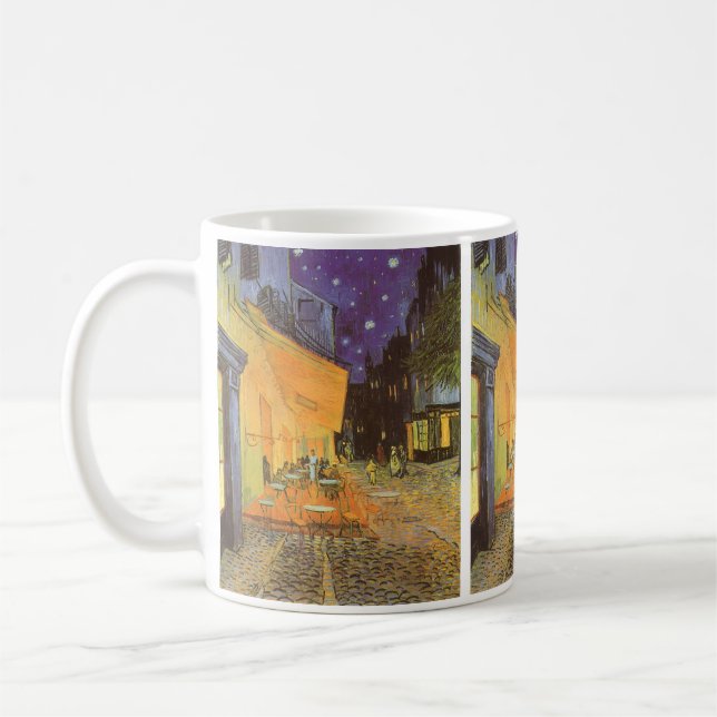 Vincent van Gogh - Café Terrasse am Abend Tasse (Links)