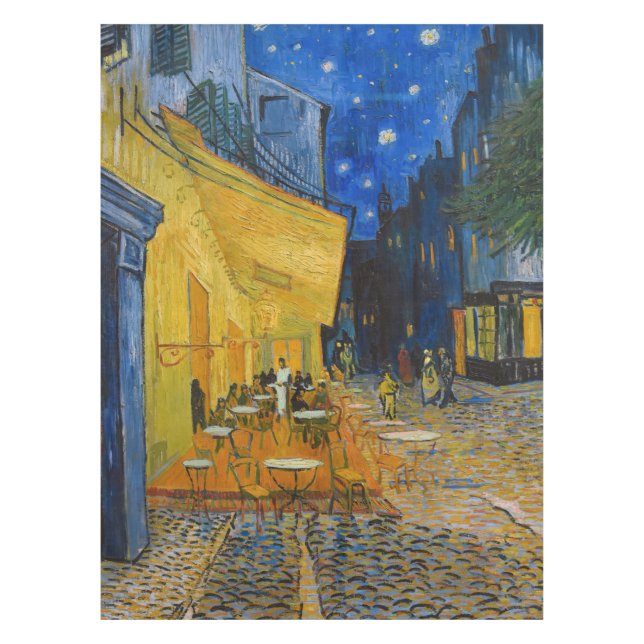 Vincent van Gogh - Café Terrasse am Abend Tischdecke (Vorderseite)