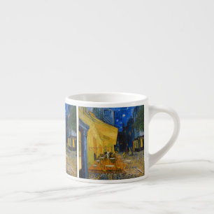 Vincent van Gogh - Café-Terrasse bei Nacht Espressotasse