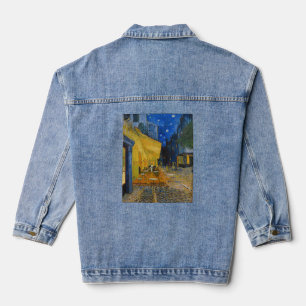 Vincent van Gogh - Café-Terrasse bei Nacht Jeansjacke