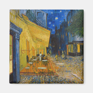 Vincent van Gogh - Café-Terrasse bei Nacht Magnet