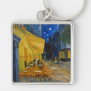 Vincent van Gogh - Café-Terrasse bei Nacht Schlüsselanhänger
