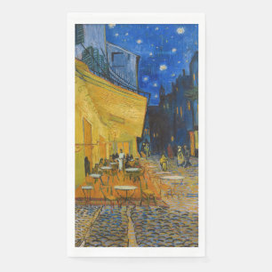 Vincent van Gogh - Café-Terrasse bei Nacht Serviette