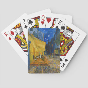 Vincent van Gogh - Café-Terrasse bei Nacht Spielkarten