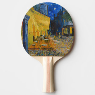 Vincent van Gogh - Café-Terrasse bei Nacht Tischtennis Schläger