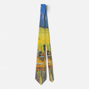 Vincent Van Gogh Cafe Terrasse Masterpiece Krawatte