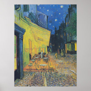 Vincent van Gogh Café Terrasse Poster