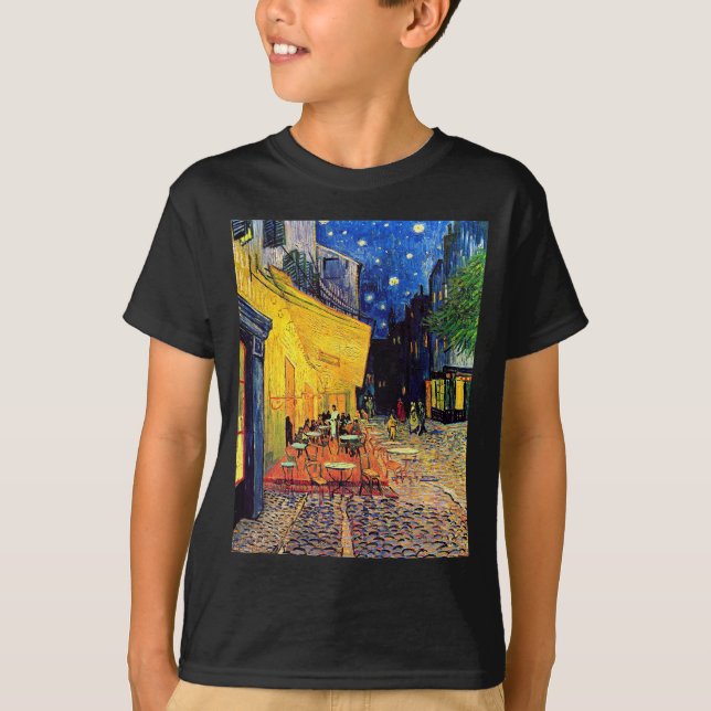 Vincent Van Gogh - Café Terrasse T-Shirt (Vorderseite)