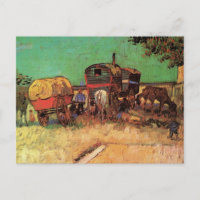 Vincent van Gogh - Campingplatz der Sinti und Roma