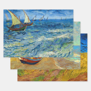 Vincent van Gogh Collection, Decoupage Geschenkpapier Set