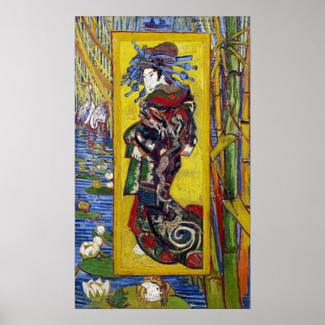 Vincent van Gogh Courtesan Poster (Vorne)