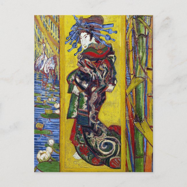 Vincent van Gogh Courtesan Postkarte (Vorderseite)