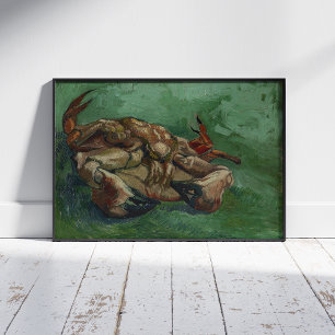 Vincent Van Gogh, Crab auf der Rückseite Poster
