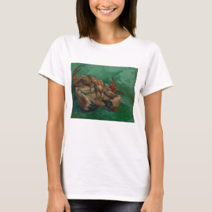 Vincent Van Gogh, Crab auf der Rückseite T-Shirt