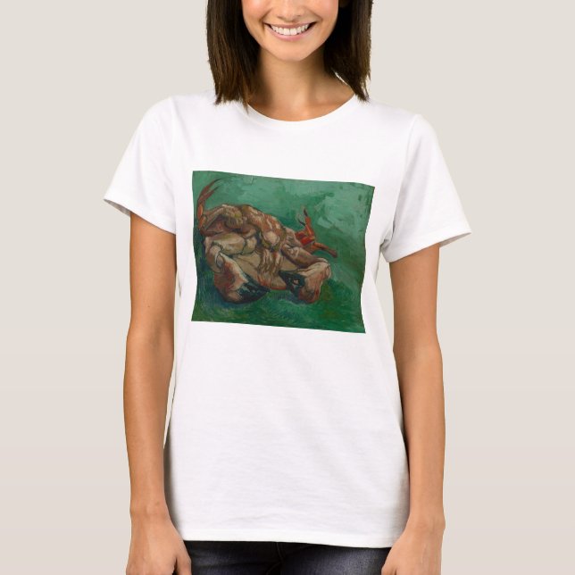 Vincent Van Gogh, Crab auf der Rückseite T-Shirt (Vorderseite)