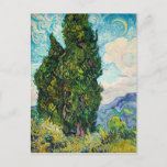 Vincent Van Gogh Cypresses Fine Art Art Postkarte<br><div class="desc">Vincent Van Gogh Cypresses Fine Art Art</div>