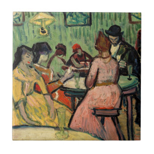 Vincent van Gogh - Das Bordell Fliese