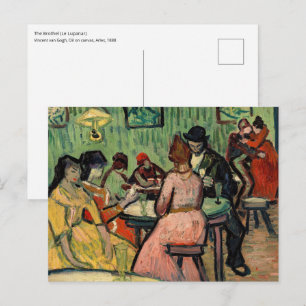 Vincent van Gogh - Das Bordell Postkarte