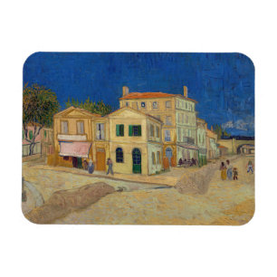 Vincent van Gogh - Das Gelbe Haus / Die Straße Magnet