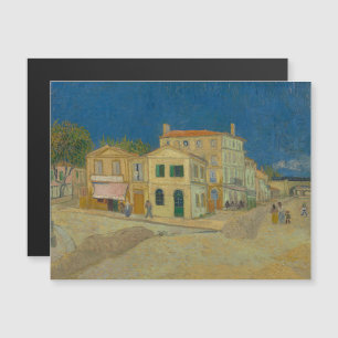Vincent Van Gogh, das gelbe Haus, die Straße Magneteinladung