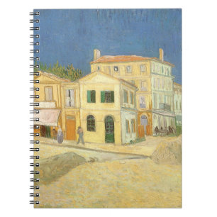 Vincent van Gogh - Das Gelbe Haus (Die Straße) Notizblock