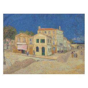 Vincent van Gogh - Das gelbe Haus / Die Straße Tischdecke