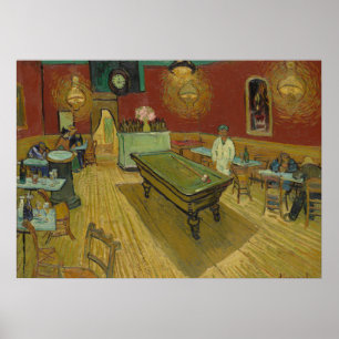 VINCENT VAN GOGH - Das Nachtcafé 1888 Poster