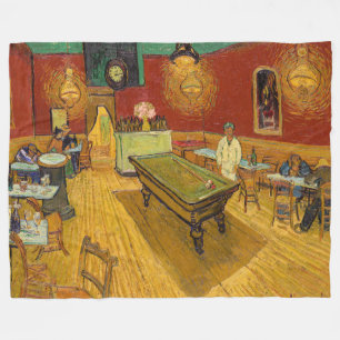 Vincent van Gogh - Das Nachtcafé Fleecedecke