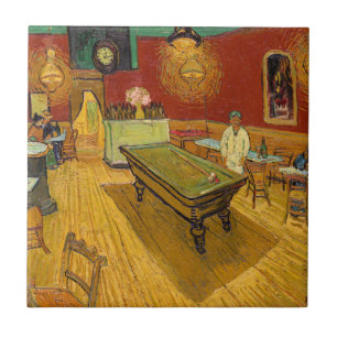 Vincent van Gogh - Das Nachtcafé Fliese